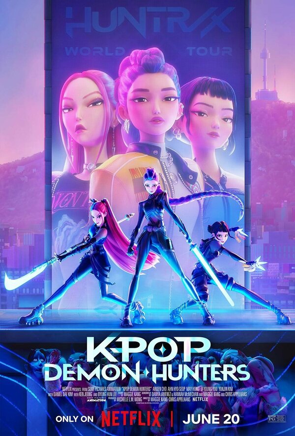 K-pop-охотницы на демонов онлайн в хорошем качестве
